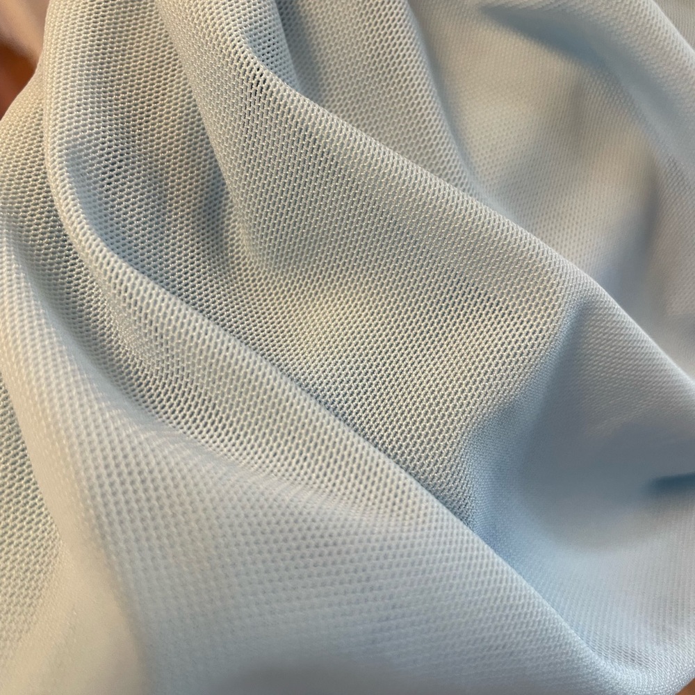 Hello Molly Baby Blue Strapless Ruched Mini Dress - Picture 6 of 7
